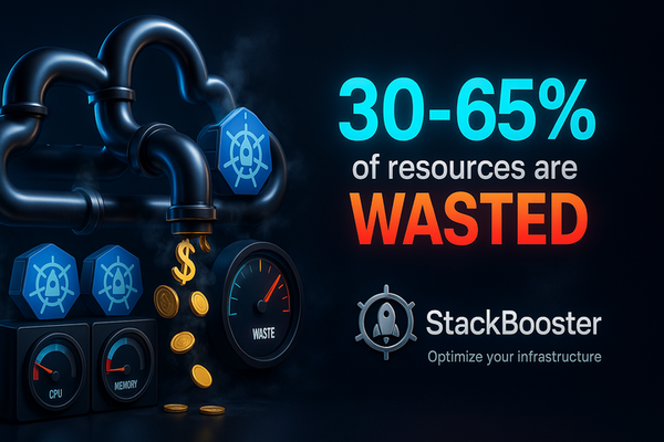 Why most Kubernetes clusters waste 30–65% of resources — and what you can do about it